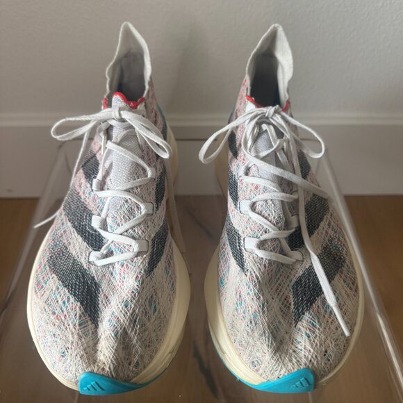 Adidas Adizero Prime X 2 Strung Running Shoes | Men’s 10.5 | Cloud White HP9709 main image 9